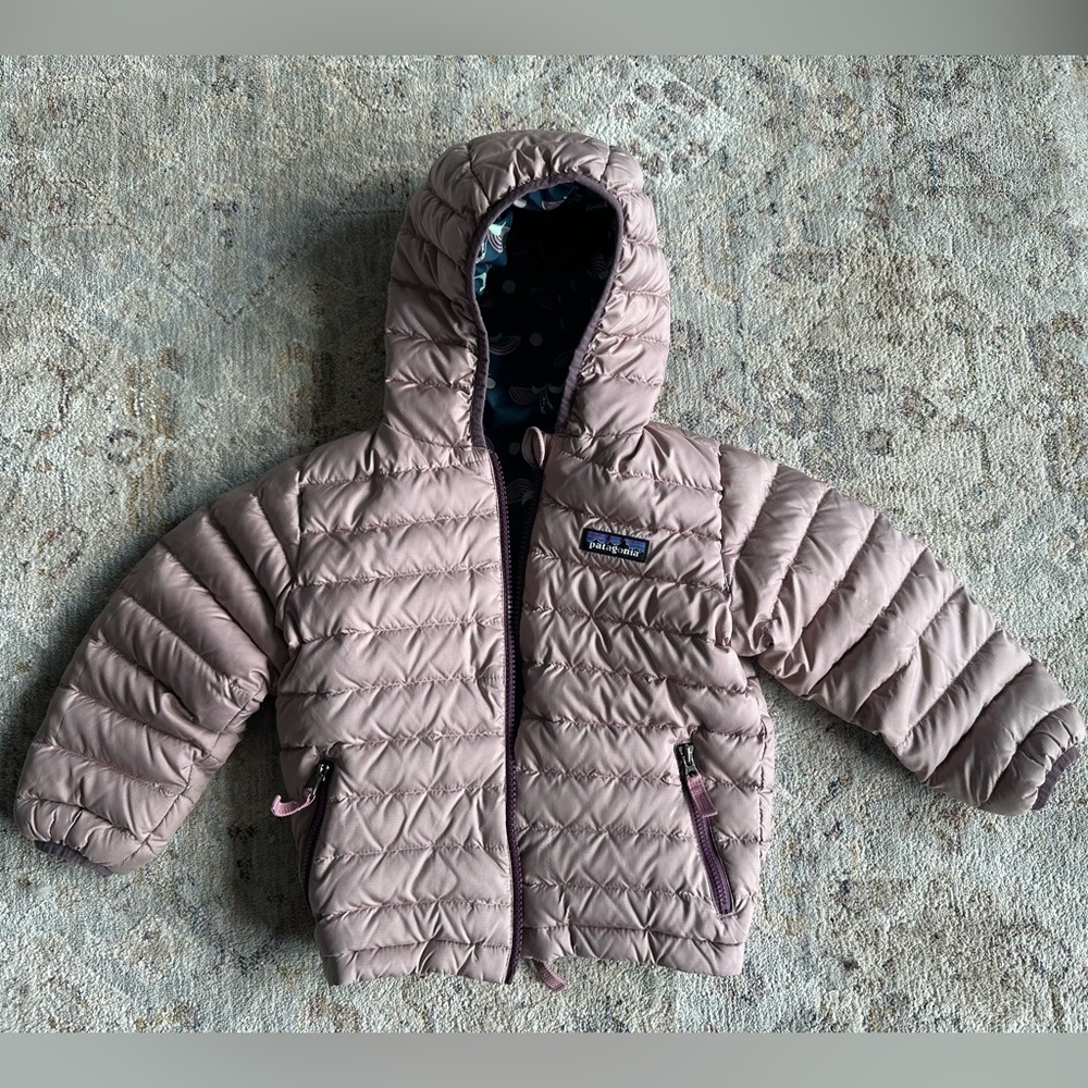 Kids Reversible Down Sweater Hoody